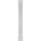 Ekena Millwork Craftsman Classic Square Non-Tapered Hampton Fretwork Column w/ Mission Capital & Mission Base CC1210ENHMPMIMI - alternate 2